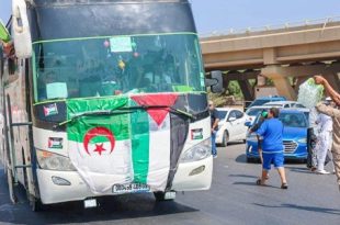 قافلة الصمود تصل طرابلس وسط حشود شعبية وإجراءات مشددة 