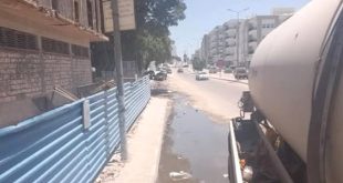 تصريف الزيوت سبب انسداد خط صرف صحي بالبيضاء 