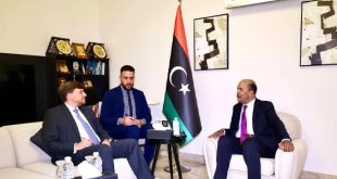 الكوني يناقش مع سفير إسبانيا استمرار دعم بلاده لجهود الرئاسي
