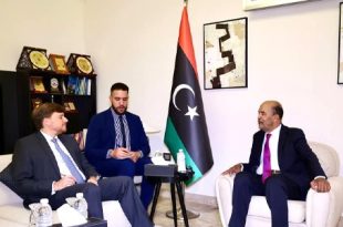 الكوني يناقش مع سفير إسبانيا استمرار دعم بلاده لجهود الرئاسي