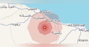 هزة أرضية تضرب الخمس وزليتن وتخلف أضراراً مادية