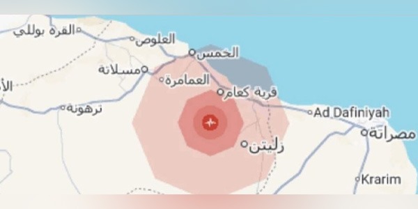 هزة أرضية تضرب الخمس وزليتن وتخلف أضراراً مادية