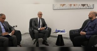 اللافي يؤكد لأورلاندو على التقدم الأمني واستعداد الحكومة لاجتماع برلين