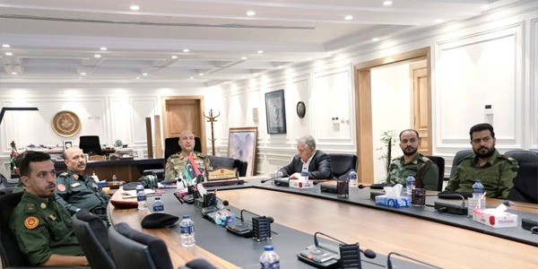 الحداد يناقش نتائج مطابقة بيانات منتسبي الجيش