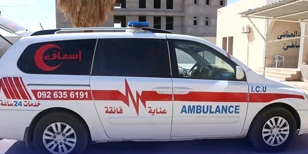 ضبط سيارة إسعاف محمّلة بوقود مهرّب في بوابة اشكدة بسبها