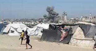 24 قتيلًا في قصف إسرائيلي على استراحة للنازحين في غزة