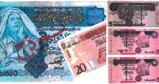 المصرف المركزي يسحب إصدارات عملة ورقية من التداول