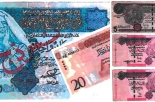 المصرف المركزي يسحب إصدارات عملة ورقية من التداول