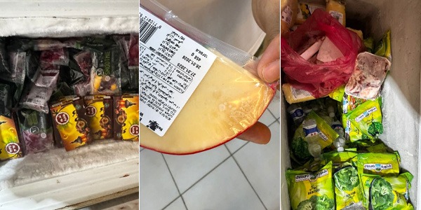 ضبط مخالفات صحية ببعض الأسواق والمحال بجنزور