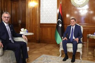 الدبيبة يبحث مع مستشار ترامب الشراكة الاقتصادية ويدين العدوان على غزة
