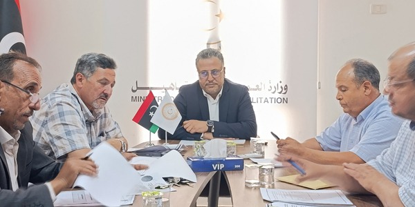 النظر في عقود أعضاء هيئة التدريس المغتربين خلال اجتماع بوزارة العمل