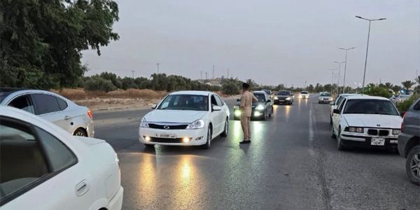 قافلة أمنية في الجفارة