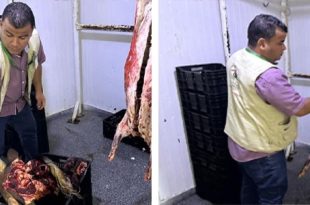 جولة تفتيشية على محال القصابين في أبوسليم ترصد مخالفات