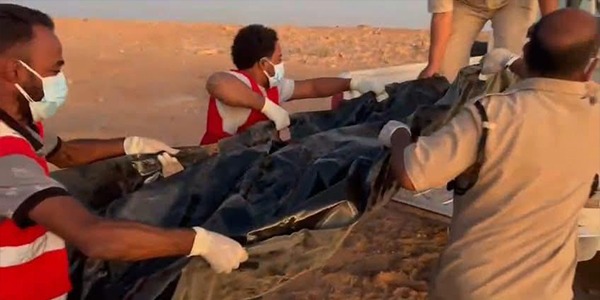 العثور على جثة مهاجر مجهول الهوية في غدامس