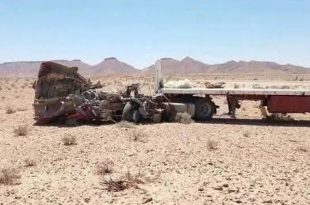 إصابات ووفيات في حادث مروري على طريق المرابح الزراعي