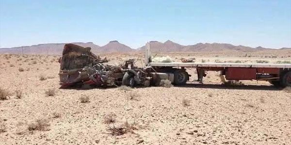 إصابات ووفيات في حادث مروري على طريق المرابح الزراعي