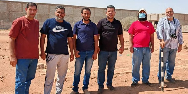 اكتشاف صهريج روماني ضخم ضمن مسح أثري في بنغازي