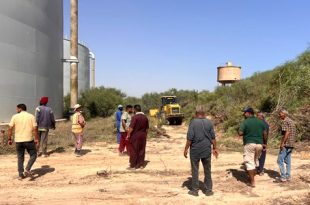 تنظيف شامل لخزانات المياه في محطة تحلية الزاوية