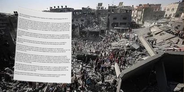 26 دولة غربية تدين السياسات الإسرائيلية وتدعو لوقف فوري للحرب في غزة