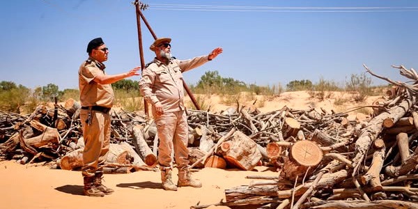 جولة ميدانية لرصد تعديات على غابة خلفون بترهونة