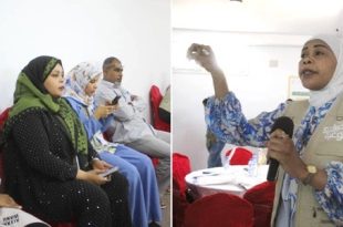 دورة تدريبية لسفيرات التوعية الانتخابية بالجنوب