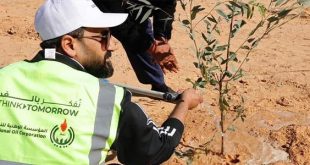 مؤسسة النفط تطلق المرحلة الثالثة من مبادرة “مليون شجرة”