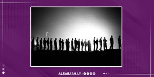 لوحة من المعرض..
