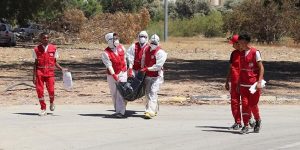 الهلال الأحمر الليبي يطلق المخيم التدريبي الأول لإدارة الجثث بطرابلس
