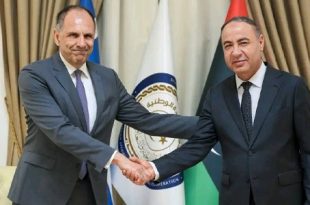 وزير الخارجية اليوناني يزور طرابلس