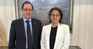 خوري تبحث مع السفير الروسي سُبل دفع العملية السياسية بالبلاد