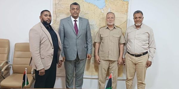 لقاء بين بلدي غدامس وآمر الجبل الغربي لمتابعة الشأن الأمني والخدمي