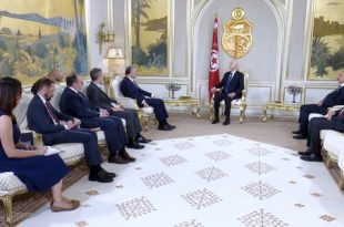 قيس سعيّد يوبّخ مستشار ترامب بخصوص مجاعة غزة