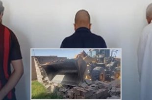 ضبط مخالفة إنشاء مصنع طوب قرب محطة كهرباء السبيعة