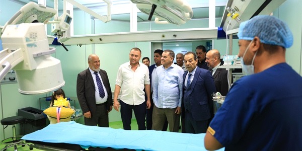منها "النفسية والجلدية".. الدبيبة يفتتح أقسامًا جديدة بمركز مصراتة الطبي