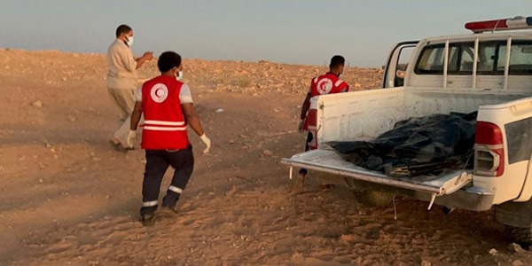 انتشال جثة مجهولة الهوية بغدامس