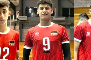 إصابات في صفوف المنتخب الليبي للكرة الطائرة تحت 19 سنة