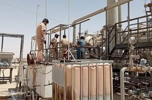 إعادة تشغيل معمل الديزل بحقل البيضاء