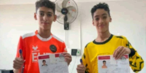 توأم ليبي ضمن فريق"سكاي" المصري لفئة البراعم