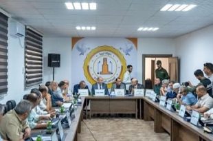 وكيل وزارة الحكم المحلي يناقش إمداد المياه لبلديات الجبل الغربي