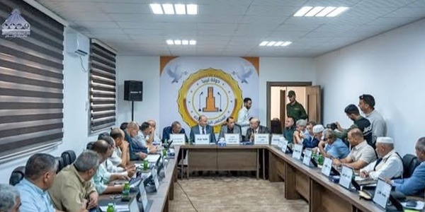 وكيل وزارة الحكم المحلي يناقش إمداد المياه لبلديات الجبل الغربي