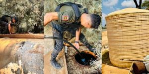 ضبط عشرين ألف لتر من الديزل في زليتن