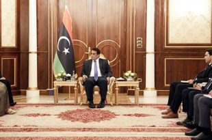 المنفي يتسلم خطة أممية لدعم العملية السياسية في ليبيا