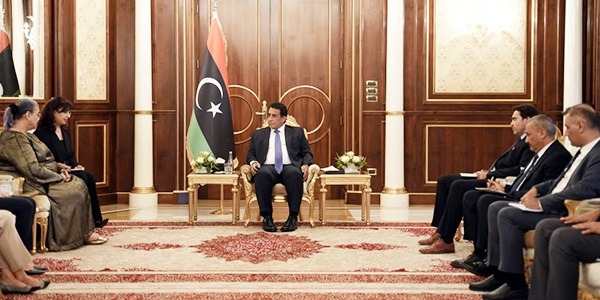 المنفي يتسلم خطة أممية لدعم العملية السياسية في ليبيا