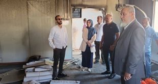 وفد من المفوضية يزور مكاتب الزاوية والساحل الغربي