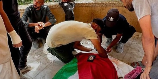 استشهاد لاعب منتخب فلسطين لكرة السلة محمد شعلان