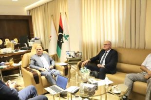 الخليج العربي للنفط وOMV تبحثان تطورات المشاريع في منطقة التعاقد 91