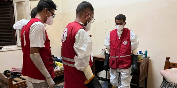 انتشال جثة مسن من أحد فنادق طرابلس