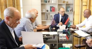 الموارد المائية تبحث صيانة السدود وارتفاع منسوب المياه بزليتن وبئر غنم