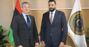 وزير الاقتصاد المكلف يبحث تسوية أوضاع الشركات الألمانية