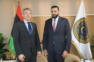 وزير الاقتصاد المكلف يبحث تسوية أوضاع الشركات الألمانية